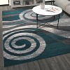 Masada Rugs Stephanie Collection Area Rug with Modern Contemporary Design 1103 - 3 of 4