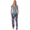 Seven Times Six Animal Crossing New Horizons Women's Allover Character Pajama Pants Blue - 2 of 4