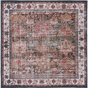 Tucson TSN114 Power Loomed Machine Washable Area Rug  - Safavieh - 1 of 4