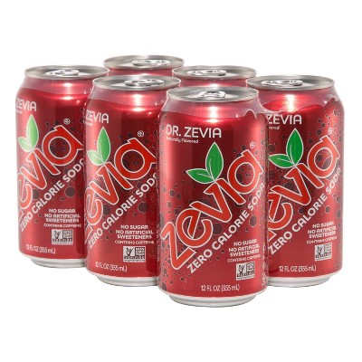 Zevia Dr. Zevia Zero Calorie Soda - 6pk/12 fl oz Cans