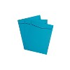 JAM Paper 10 x 13 Open End Catalog Colored Envelopes Blue Recycled 100/Pack (87725) - 3 of 4