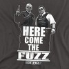 Hot Fuzz Here Come The Fuzz Adult T-Shirt - 2 of 4