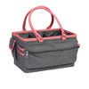 Everything Mary Deluxe Store & Tote Craft Organizer, Coral Heather - 4 of 4