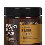 Every Man Jack Men's Moisturizing Sandalwood Beard Butter with Cocoa Butter and Shea Butter - 4oz