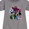 Girls' - Monster High - Character Group Graphic Short Sleeve Fleece Dress - 2 of 4