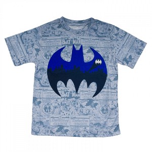 Kids Batman Cityscape Detective Comics T-Shirt - 1 of 2