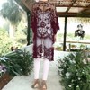 Anna-Kaci Women's Embroidered Floral Butterfly Crochet Drop Shoulder Cardigan - 2 of 4