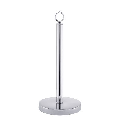 SunnyPoint Heavy Weighted Sturdy Paper Towel Holder Silver (659425031764)