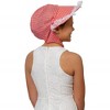 Skeleteen Girls Colonial Costume Bonnet - Red and White - 3 of 3