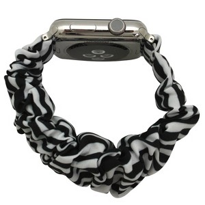OLIVIA PRATT PRINTED SCRUNCHIE APPLE WATCH BAND - 1 of 3