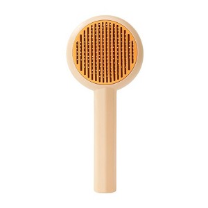 BABYYER Cat Grooming Brushes, Pet Hair Cleaner Brush, Pet Massage Brushes for Cats Dogs with Self-Cleaning Button,for Removing Tangles Loose Fur - 1 of 4