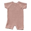 Girl Knit Short-Sleeve Romper - Zestt Organics - 2 of 2