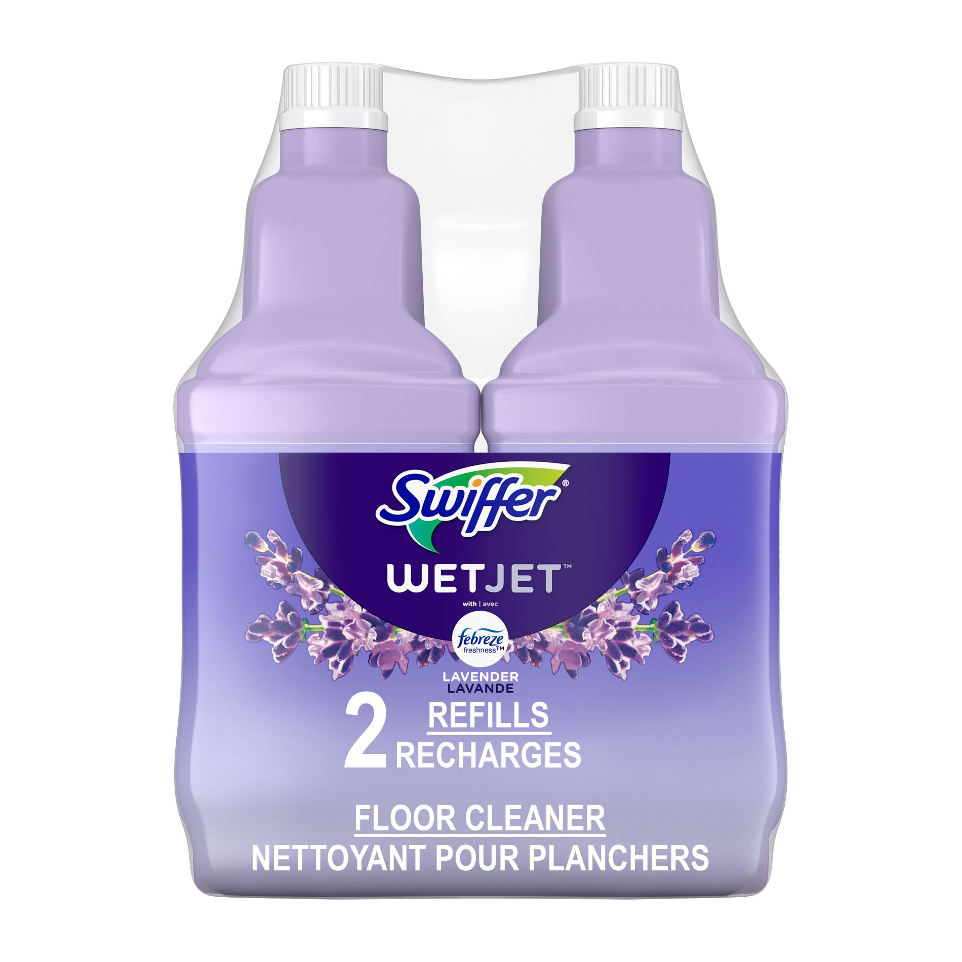 Swiffer WetJet Mop Liquid Refill Solution - Lavender - 84.4 fl oz/2ct