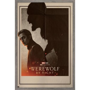 Trends International Marvel Werewolf By Night - One Sheet Framed Wall Poster Prints - 1 of 4