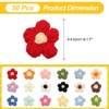 Unique Bargains Cotton Handmade DIY Floral Embroidered Applique Patches 50 Pcs - 2 of 4