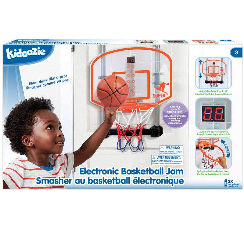 Kidoozie Electronic Basketball Jam, Sport Activity, Light-up Scoreboard and Slam Dunks! For Children 3+, 2 of 11