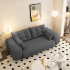 NicBex Human Dog Bed Foldable Sofa Bed Loveseat Couch with Pillows,Upholstered Futon Sofa for Living Room,Bedroom - 2 of 4
