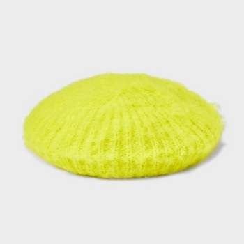 Brushed Beret Hat - Wild Fable™ Lime