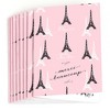 Big Dot of Happiness Paris, Ooh La La - Paris Themed Baby Shower or Birthday Party Thank You Cards (8 count) - 2 of 4