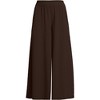 Lands' End Women's Creaseless High Rise Palazzo Crop Pants - 3 of 3