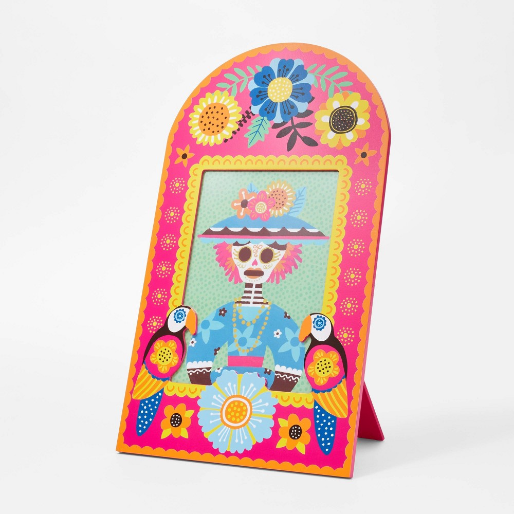 Día de Muertos Ofrenda Large Wood Picture Frame - Designed with Flavia Z Drago