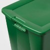 45gal Wheeled Latching Storage Tote Green - Brightroom™ - image 3 of 4