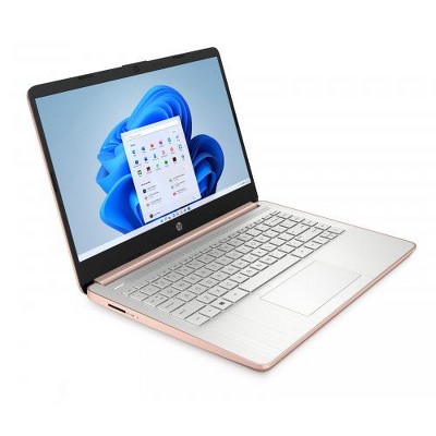 HP 14 Series 14" Laptop Intel Celeron N4020 4GB RAM 64GB eMMC Pale Rose Gold - Intel Celeron N4020 Dual-core - Integrated Intel UHD Graphics