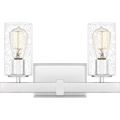 Quoizel Lighting Kirby 2 - Light Vanity in  Polished Chrome