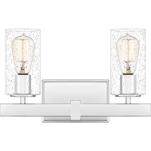 Quoizel Lighting Kirby 2 - Light Vanity in  Polished Chrome - 1 of 4