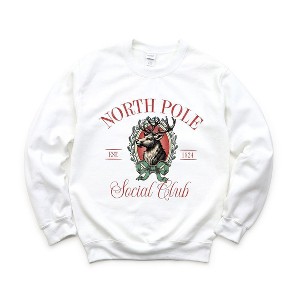 Simply Sage Market Women's Graphic Sweatshirt North Pole Social Club - 1 of 4