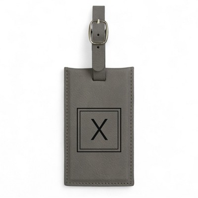 Personalization Mall Leatherette Luggage Tag
