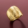 Ross-Simons Italian 10kt Yellow Gold Diamond-Cut Dome Ring - 4 of 4