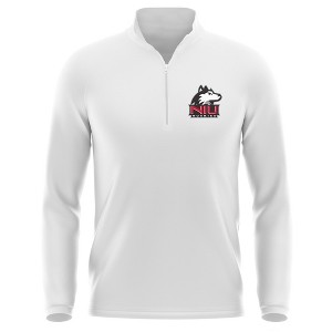 Campus Lab Northern Illinois University Adult Men's Active Sport 1/4 Zip Pullover Left Chest Logo - 1 of 4