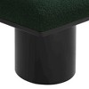 Meridian Furniture,Pavilion Boucle Fabric Bench - 4 of 4