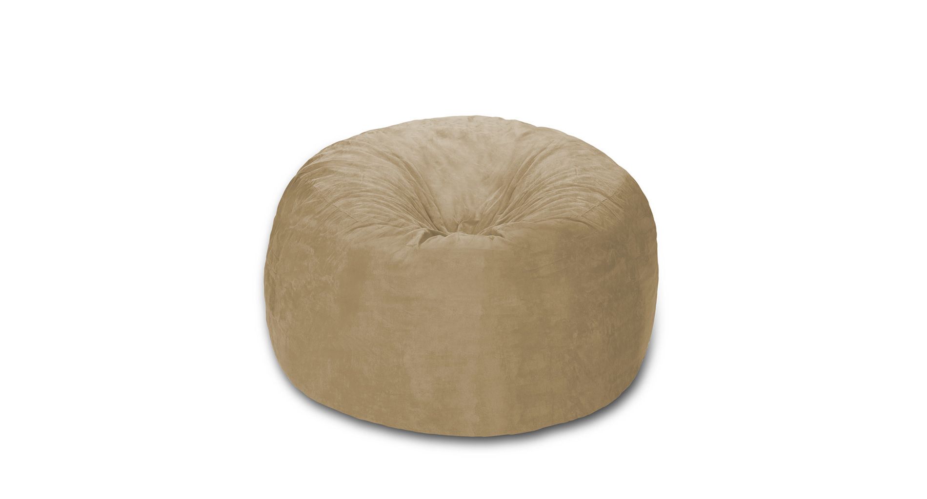 5' Large Bean Bag Chair with Memory Foam Filling and Washable Cover - Relax Sacks