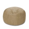 5' Large Bean Bag Chair with Memory Foam Filling and Washable Cover - Relax Sacks - image 2 of 4