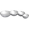 nambe Caterpillar Condiment, Metal Alloy, Condiment Serving Tray, Chips and Dips Snack Tray for Party, Prep Ahead Snacks, Appetizers, Charcuterie - 3 of 4