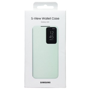 Samsung S-View Wallet Case for Galaxy S24 - Light Green - 1 of 1