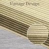 Machine Washable Runner Rug Modern Border Low Pile Non-Shedding Soft Gradient Faux Wool Print Entryway Bathroom - 4 of 4
