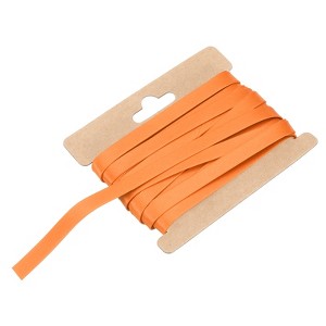 Unique Bargains Satin Fabric Quilting Hemming Binding DIY Craft Double-Fold Bias Tape - 1 of 4