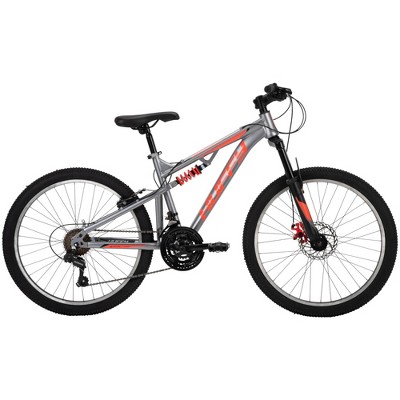 huffy dual suspension mountain bike