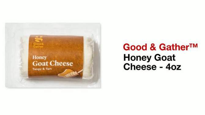 Honey Goat Cheese - 4oz - Good & Gather&#8482;, 2 of 5, play video