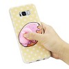 Reiko Samsung Galaxy S8 Edge/ S8 Plus TPU Design Case with  3D Soft Silicone Poke Squishy Piggy in Yellow - 3 of 4