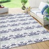 Indoor Outdoor Area Rug 5x8 Waterproof Plastic Straw Rug Stain & UV Resistant Easy to Clean Portable Outdoor Rug for Patio Backyard Beach Camping - 2 of 4