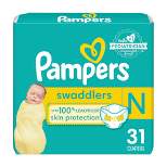 Pampers Swaddlers Active Baby Diapers - (Select Size and Count)