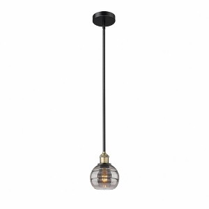 Rochester - 1 Light Stem Hung Mini Pendant In Industrial Style-7.38 Inches Tall and 5.88 Inches Wide - 1 of 1