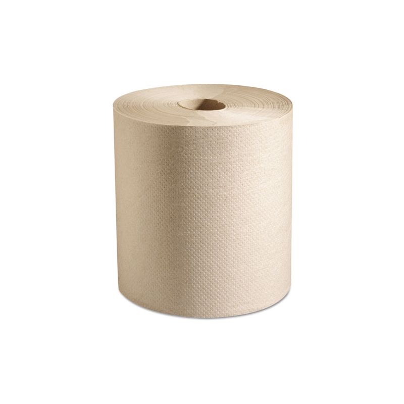 Marcal PRO 100% Recycled Hardwound Roll Paper Towels, 1-Ply, 7.88" x 800 ft, Natural, 6 Rolls/Carton, 1 of 2