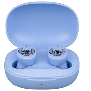 eKids Stitch Wireless Earbuds for Kids, Bluetooth Earbuds with Charging Case – Blue (Di-B18SH.EXv25) - 1 of 4