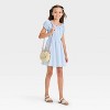 Girls' Short Sleeve Smocked Dress - Cat & Jack™ - 3 of 3