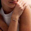 Pure Collection by Ross-Simons 0.20 ct. t.w. Diamond Paper Clip Link Bracelet in 14kt Yellow Gold - 3 of 4